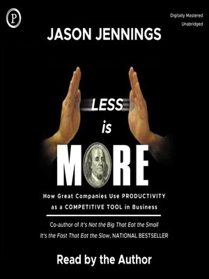 cover image of Less Is More